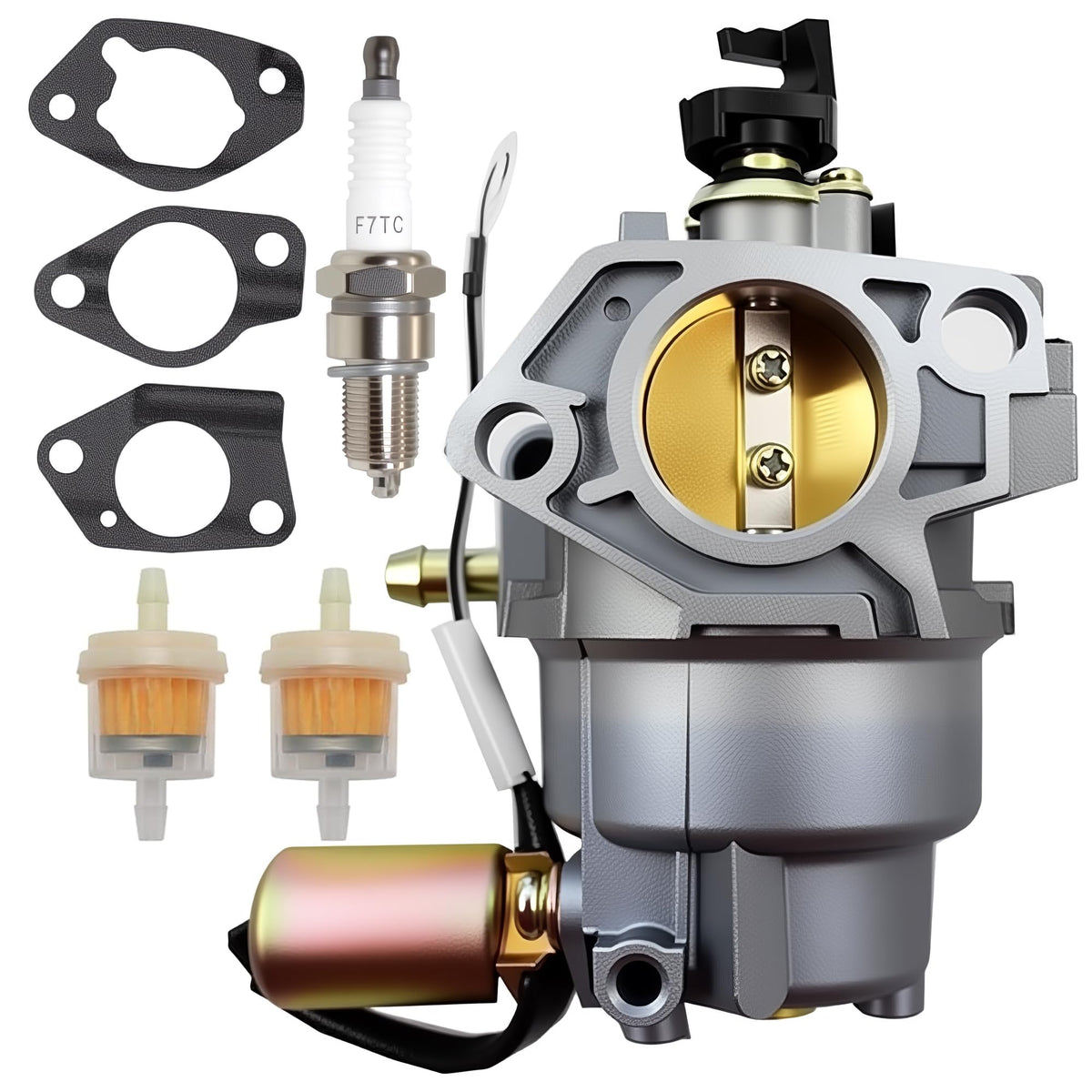 Gioong 951-05149 420cc carburetor closeup for accurate replacement and reliable starting