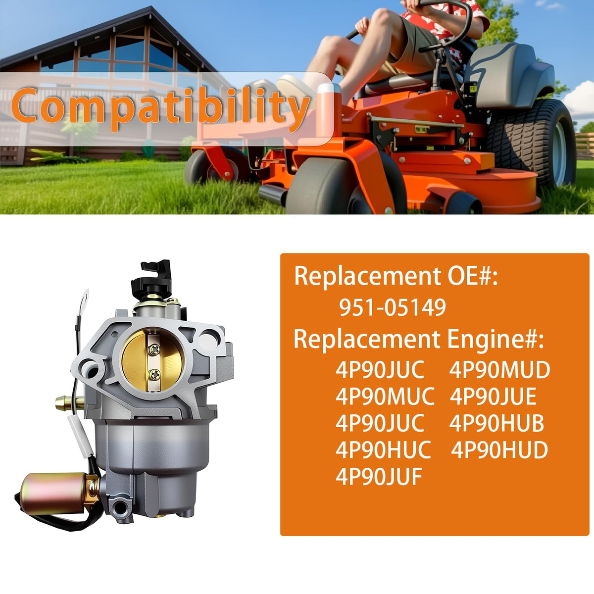 Gioong 951-05149 easy-installation process supports faster maintenance