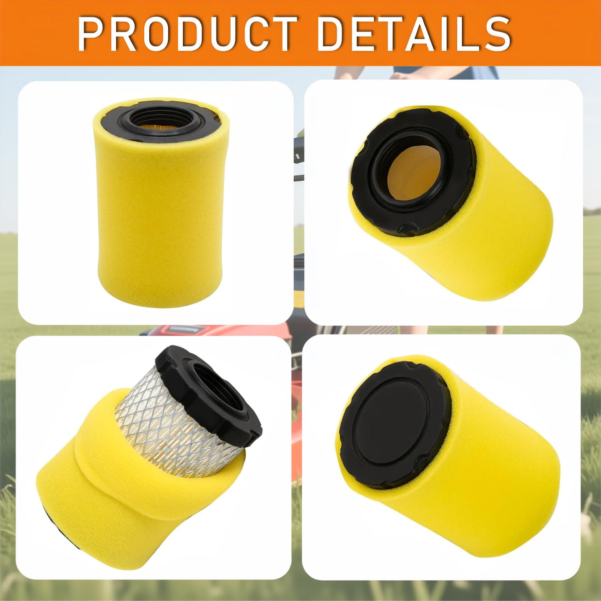 Gioong Z355R oil-filter close-up shows premium filtration components.