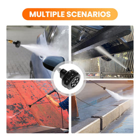 Giraffe Tools 25-degree spray angle for larger areas