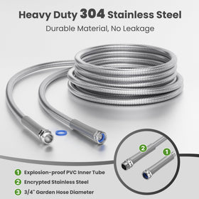 Giraffe Tools 304 stainless-steel exterior resists wear in tough yards.