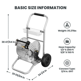 Giraffe Tools easy-assembly design speeds setup for busy days.