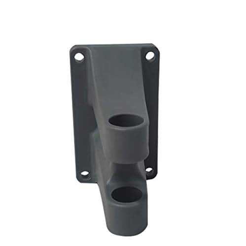 Giraffe Tools floor-mount bracket keeps the hose reel stable and accessible.