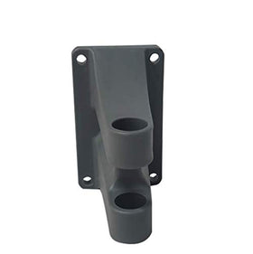Giraffe Tools floor-mount bracket keeps the hose reel stable and accessible.