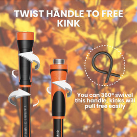 Giraffe Tools 3ft male-to-female fittings enable quick connections.