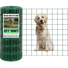 Gisafai 16-gauge welded wire fence green roll for yards