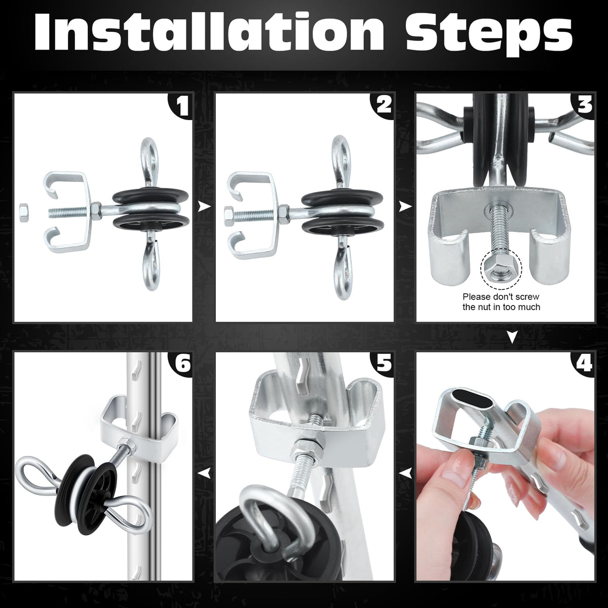 Gisafai easy screw design insulators simplify installation on wood or steel posts
