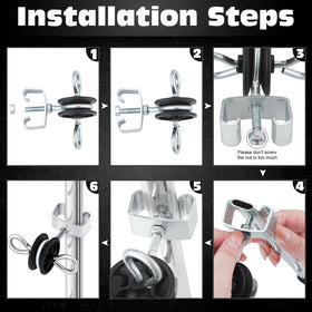 Gisafai easy screw design insulators simplify installation on wood or steel posts