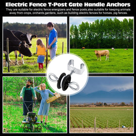 Gisafai fence kit for farms and yards supports a flexible configuration
