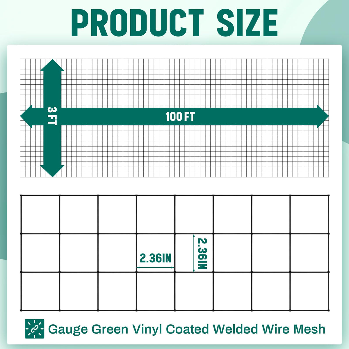 Gisafai PVC-coated double-layer fence wire providing rust resistance