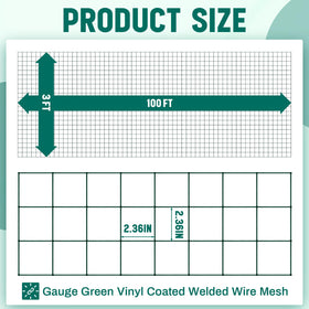 Gisafai PVC-coated fence highlighting dual protection against rust and weather.