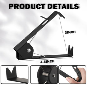 Gisafai stainless steel rose stripper in black finish for durable garden use
