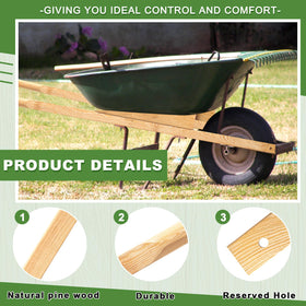 Gisafai tough seal coat wood handles withstand daily use with a smooth finish