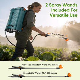 Gisam 120 PSI adjustable pressure supports mist to jet spraying ranges.