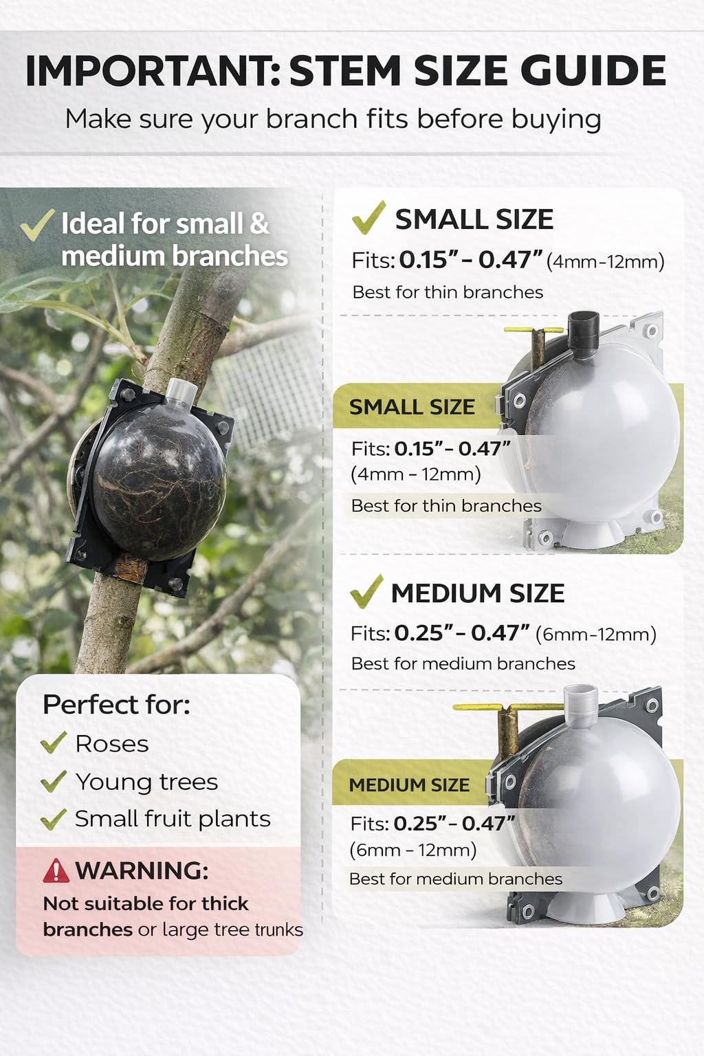 GISSAN air layering pod medium lock system keeps water in while roots form.