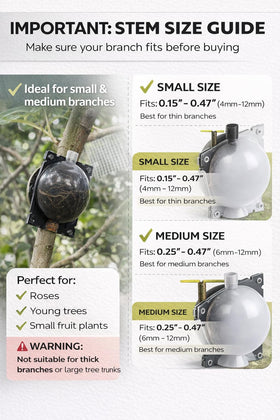 GISSAN air layering pod medium lock system keeps water in while roots form.