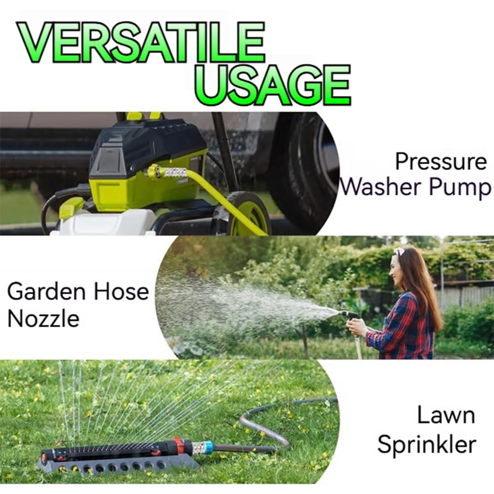 Gitende quick-install stainless steel connectors save time in garden projects.