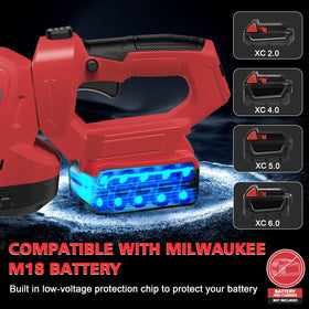 Givilo lightweight design weighs 5 lb for reduced user fatigue during tasks.