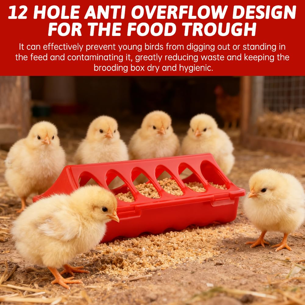 Giyochie indoor-outdoor use suits any coop, barn, or run.