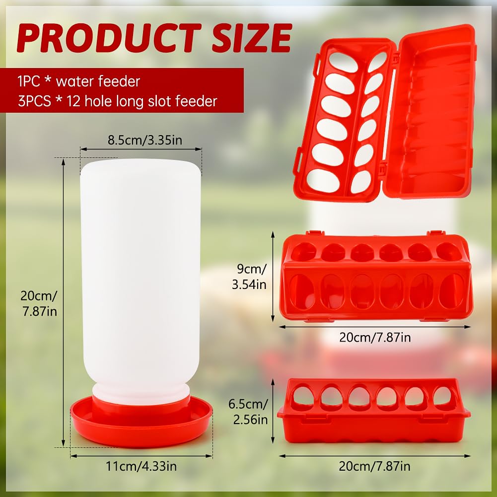 Giyochie low-spill waterer promotes steady hydration without mess in brooder areas.