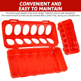 Giyochie plastic brooder kit ideal for indoor or outdoor use on small poultry setups.