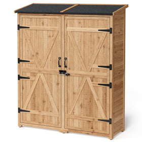 Gizoon assembly-ready storage cabinet with clearly labeled parts
