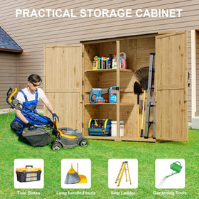 Gizoon cabinet featuring removable shelves for flexible tool organization