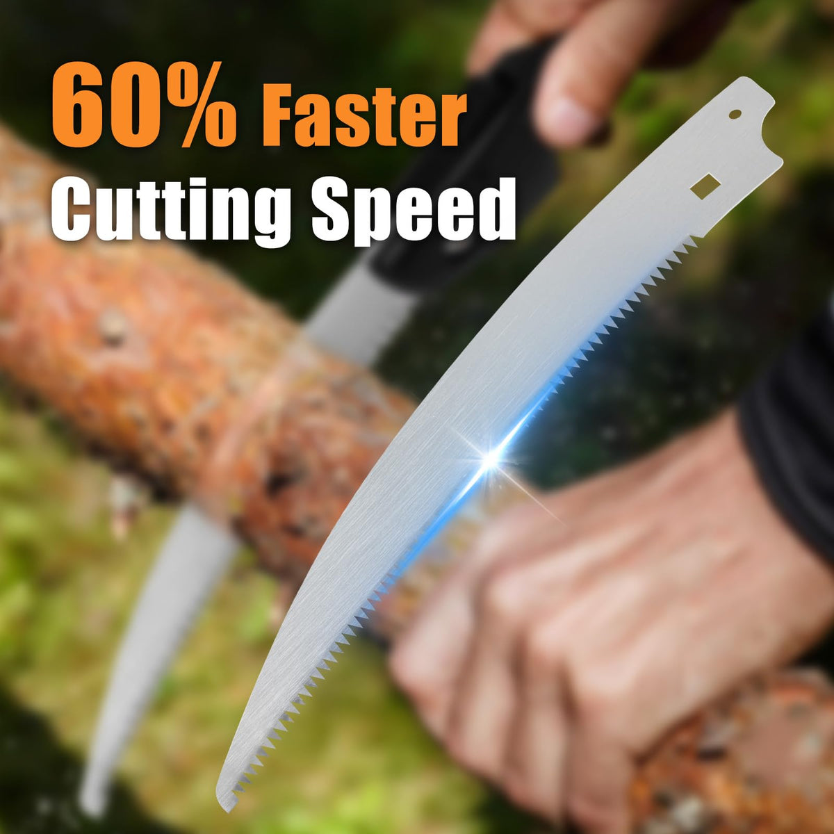 GJK easy installation replacement blade for quick pruning upkeep.