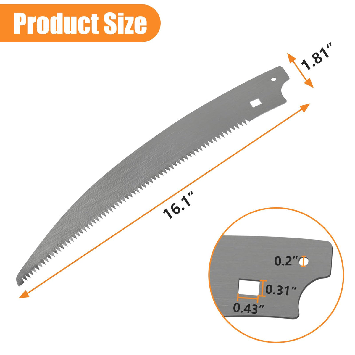 GJK Fiskars-compatible blade attachment ensures easy swap and precise fit.