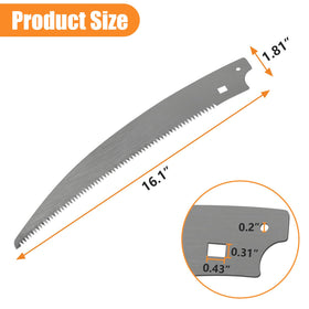 GJK Fiskars-compatible blade attachment ensures easy swap and precise fit.