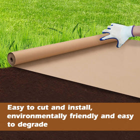 GJKLDCVB degradable paper layer blends into soil as it guards plants.