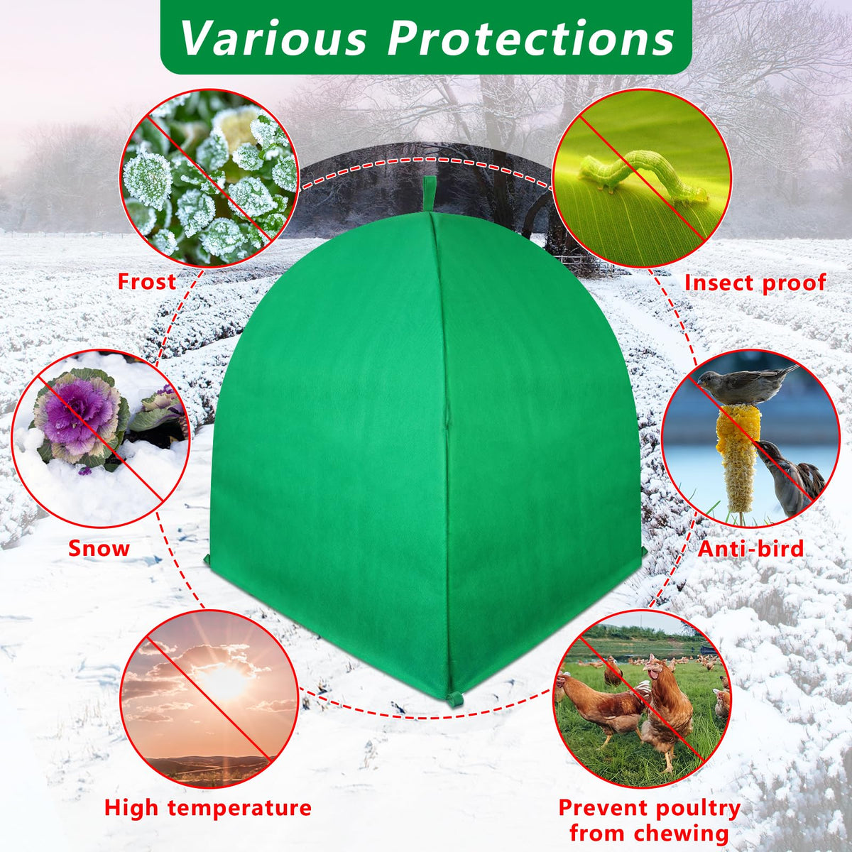 GJL fiberglass frame pack adds strength and stability to the tent