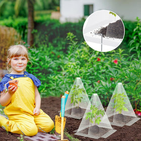 GJQ vegetables under cloche for healthy growth.
