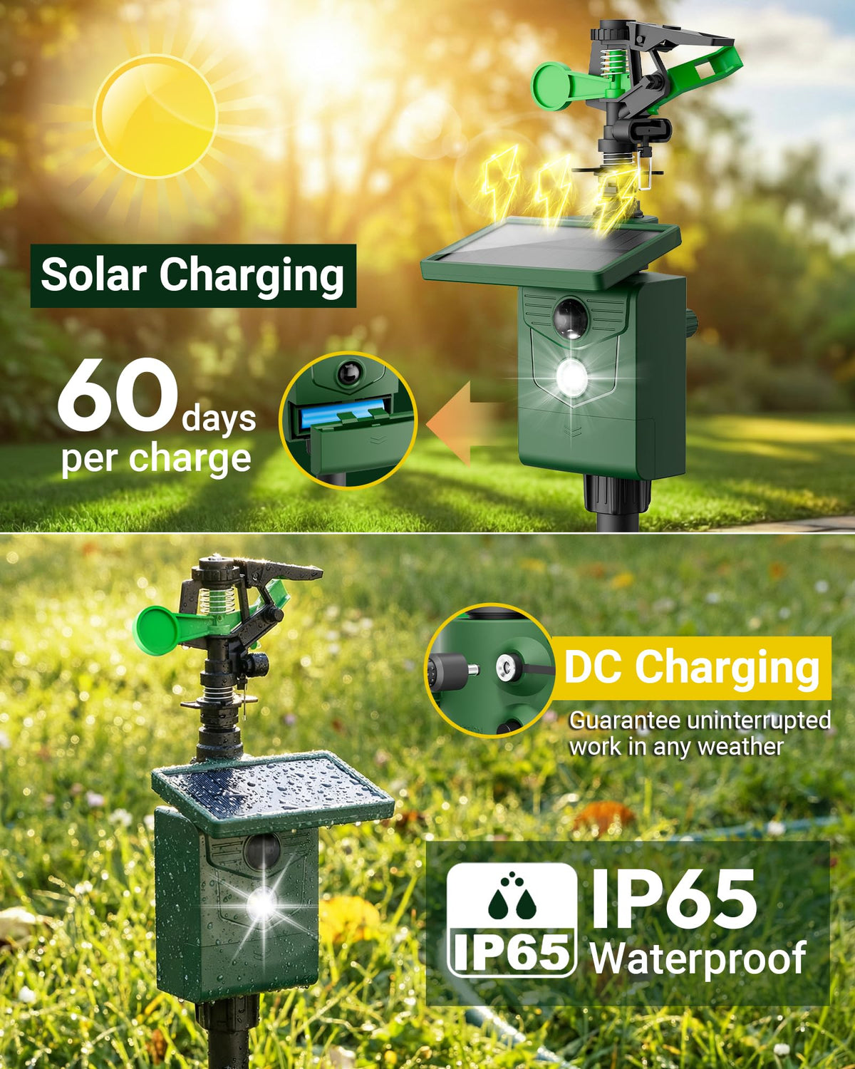 G-Jyuncyou IP65 weatherproof casing withstands rain and sun