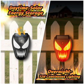G-Jyuncyou Solar Coyote Deterrent Lights USB backup charge ensures continuous protection