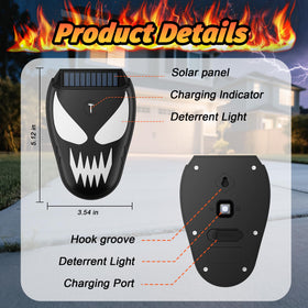 G-Jyuncyou Solar Coyote Deterrent Lights yard and garden protection against raccoons