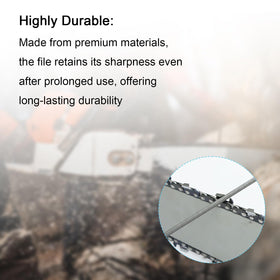 Compatible with Stihl and Husqvarna chains for versatile use.