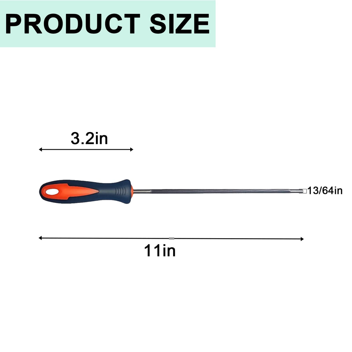 Ergonomic GKZKNG file improves comfort during longer sharpening sessions.