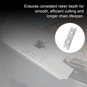GKZKNG progressive depth gauge design enables rapid softwood and hardwood tuning.