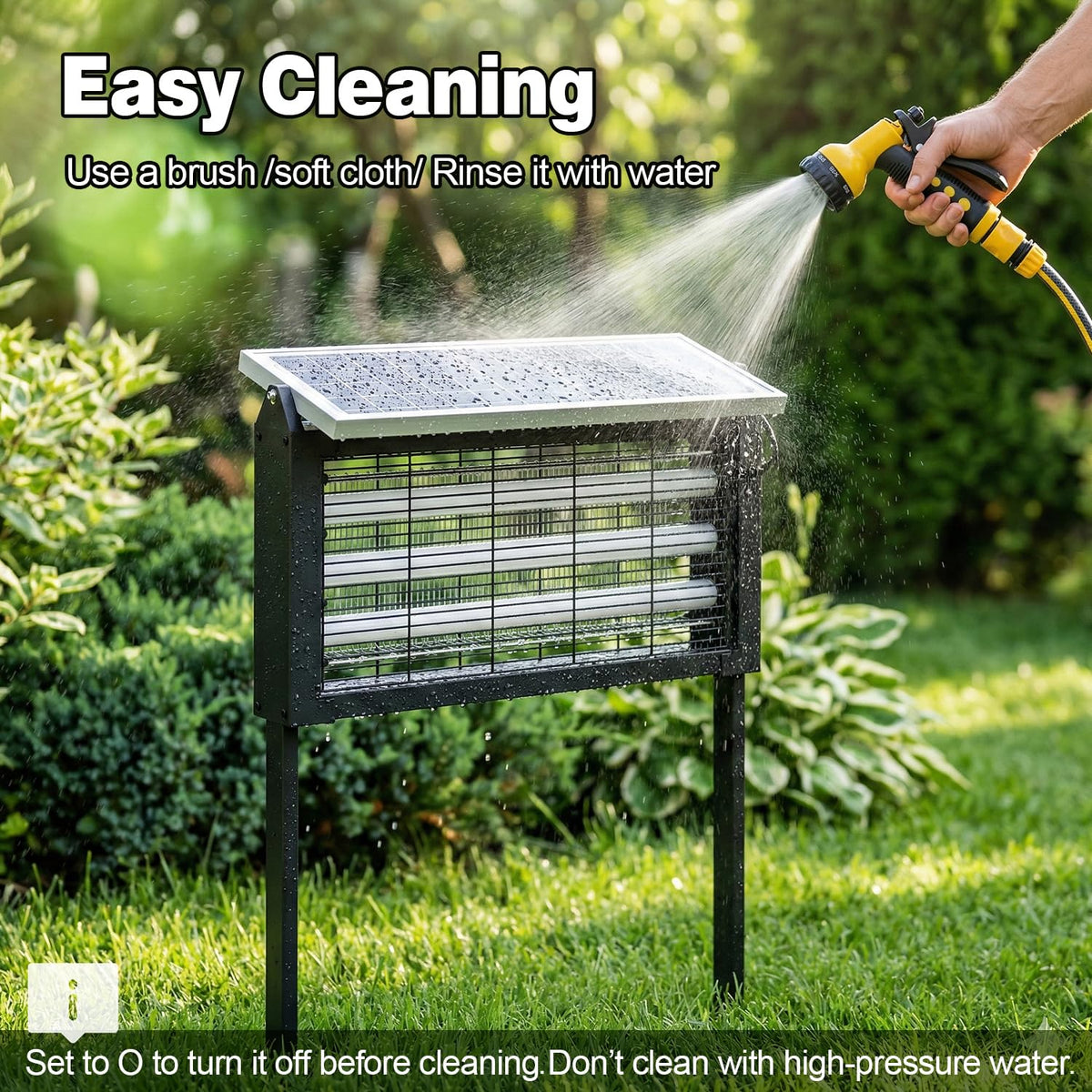 Glamvibe Salon no-chemical, odor-free flying insect control for families.