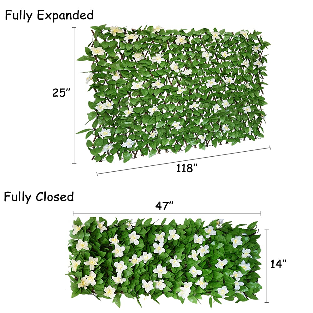 GLANT fully closed fence size 11 by 47 inches.