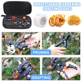 Glarks black wallet stores the grafting kit neatly