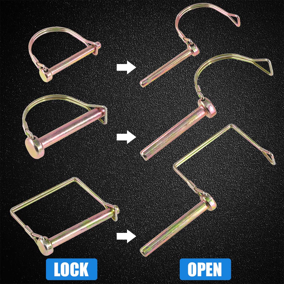 Packaging and storage options in Glarks kit