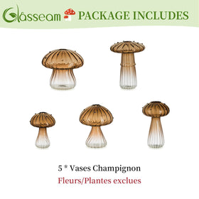 Glasseam gift-ready packaging enhances presentable plant decor