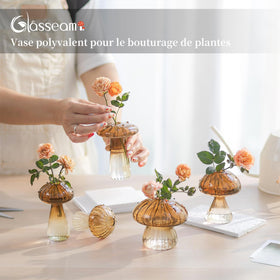 Glasseam handmade borosilicate glass terrarium shows clear, stylish details