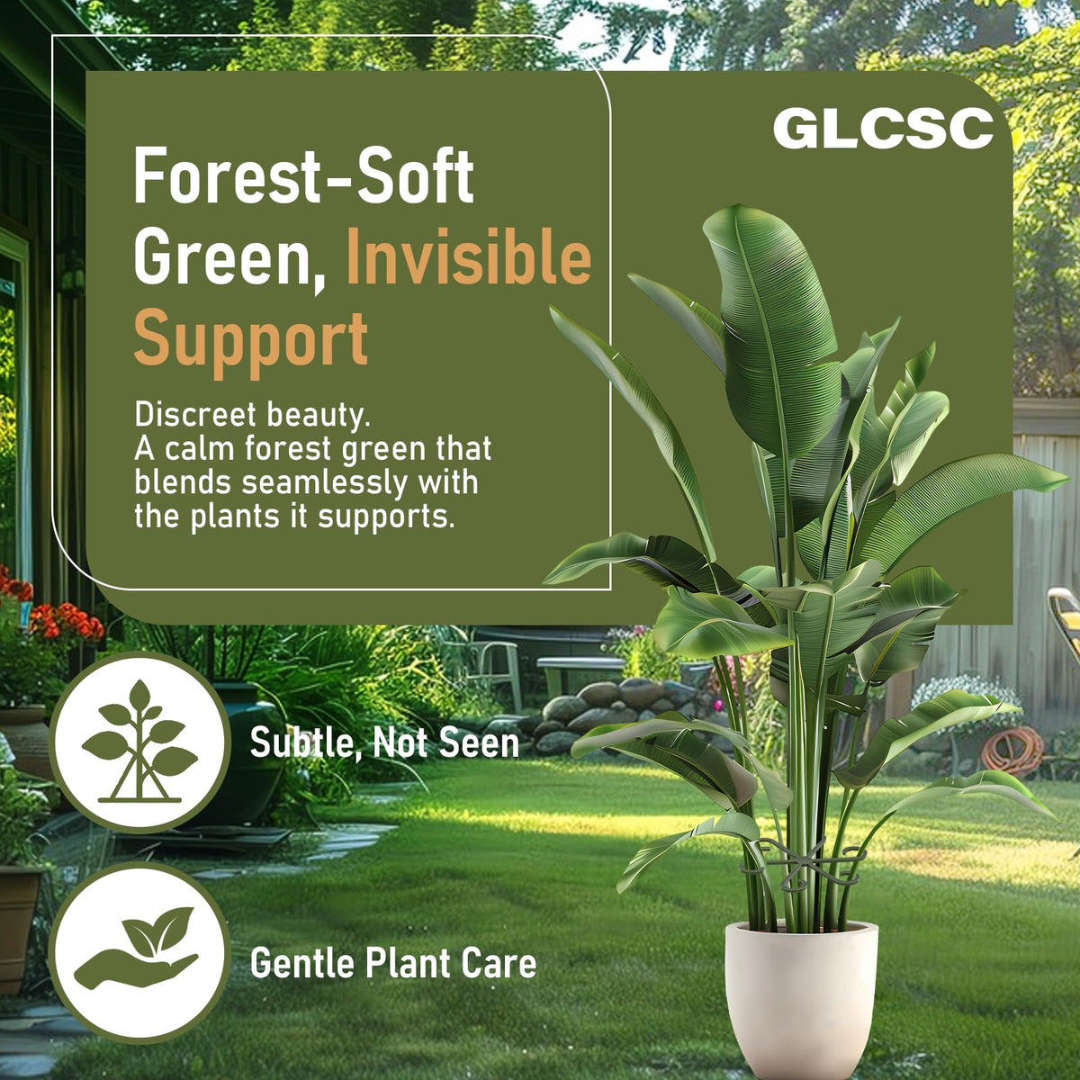 GLCSC tool-free adjustable stem clip demonstrates easy repositioning