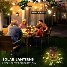 GLDFI dusk-to-dawn solar feature auto-ops for effortless outdoor lighting