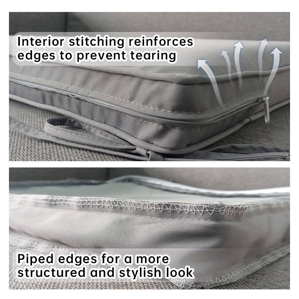 GleamFolly anti-slip ties keeping cushions secure during windy days.