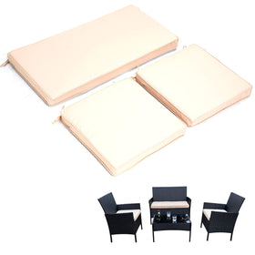 GleamFolly loveseat cushion 36x18x2 inches with anti-slip ties.