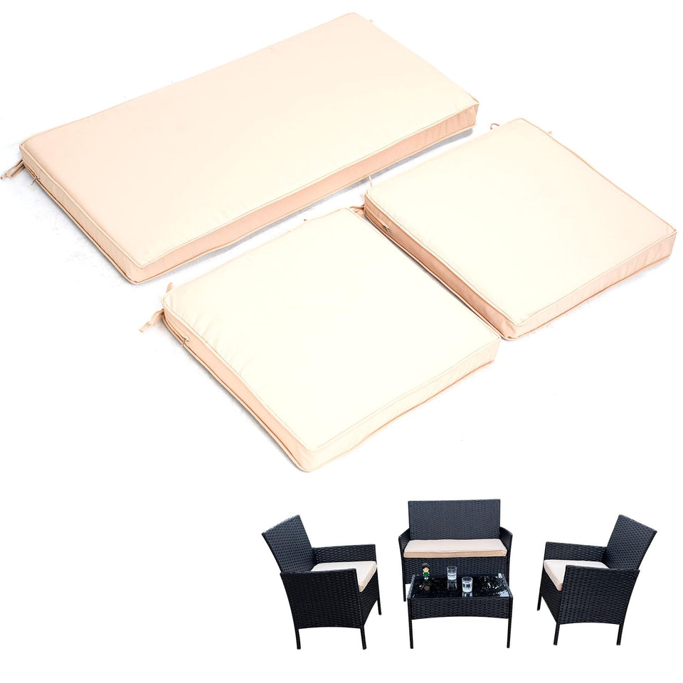 GleamFolly loveseat cushion 36x18x2 inches with anti-slip ties.